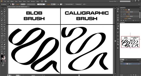 N.S.L: WEEK 91 – Adobe Illustrator CS6: Calligraphic Brush Settings on ...