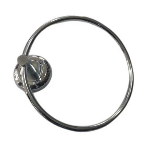 Stainless Steel Silver 8inch SS Towel Ring For Bathroom At Rs 102