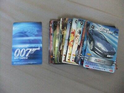 X Different James Bond Spy Cards Inc Ultra Rares