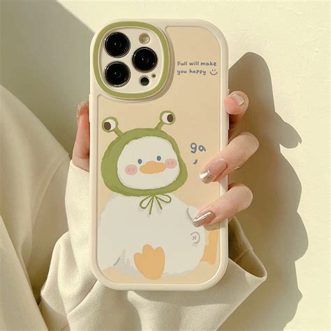 White Duck Iphone Case Finishifystore