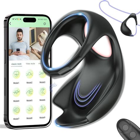 Vibrating Cock Ring Silicone Stretchy Stronger Erection