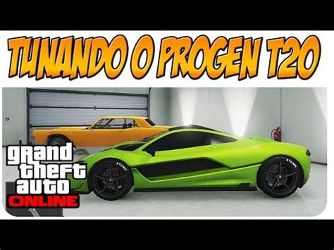 Gta V Online Tunando O Progen T Novo Carro Dlc Dinheiro Sujo Parte