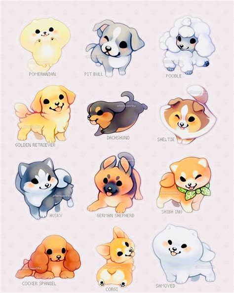 Kawaii Dog Clipart Cute Dog Clipart Dog Breeds Clipart Cute, 46% OFF