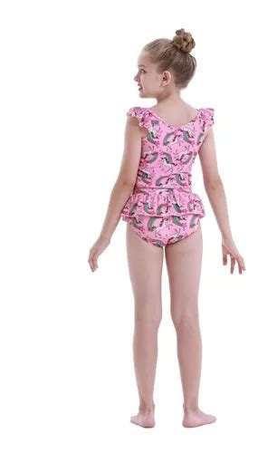 Set 2 Unicornio Bikini Niña Traje De Baño Verano Playa Nadar en venta