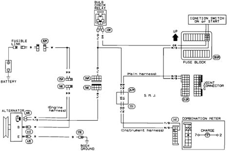 Nissan Hardbody Alternator Wiring Diagram Wiring Diagram