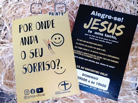 1000 Folhetos Para Evangelismo 10x14cm Frente E Verso Mod 13 Cmd