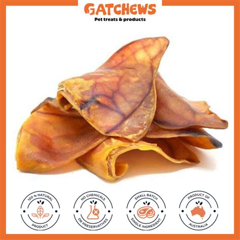 Gatchews Pigs Ears | | Dog Chews | Dog Treat | Australian Pig Ear ...