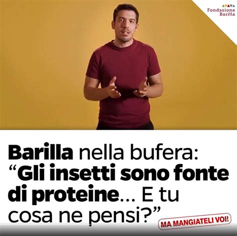 Video Barilla Su Insetti E Pasta Coldiretti Gli Italiani Non Li