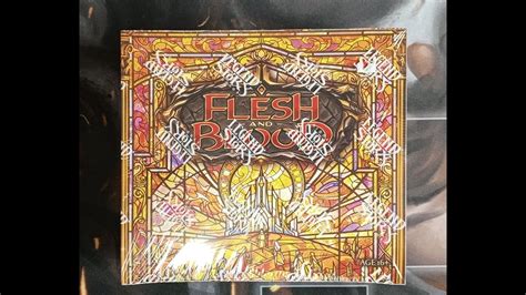 Flesh And Blood Dusk Till Dawn Unboxing Amazing Pull With Cold Foil