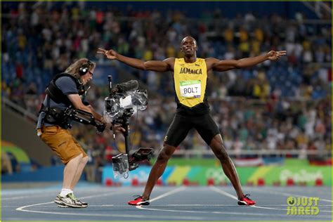 Photo Usain Bolt Wins Third Straight Gold Medal At Rio Olympics