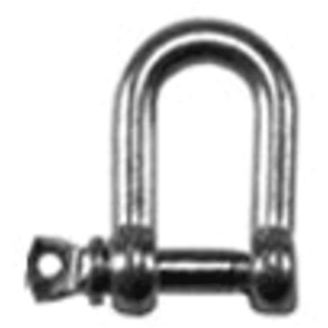 Hot Galvanised Steel Dee Shackles