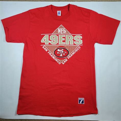 VINTAGE 1991 SAN FRANCISCO 49ERS LOGO 7 EMBOSSED PUFF… - Gem