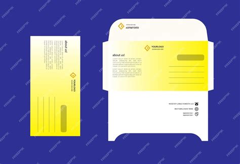 Premium Vector | Creative letter envelope design