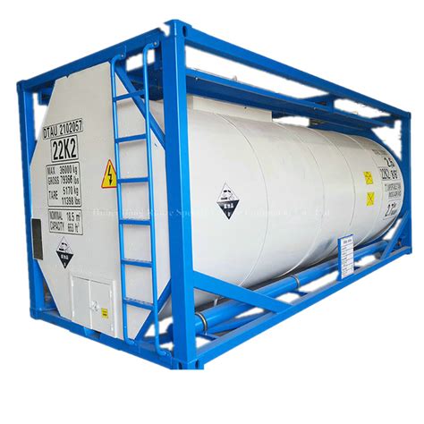 Wholesale 20FT T7 T14 ISO Tank Containers 17 5KL For UN 1830 Sulfuric