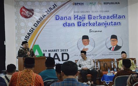 Dana Haji Dipastikan Aman Bpkh Gandeng Ulama Bandung Sosialisasikan Ke