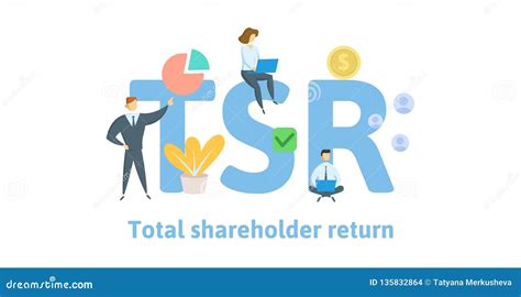 Tsr Total Shareholder Return Concept With Keywords Letters And Icons