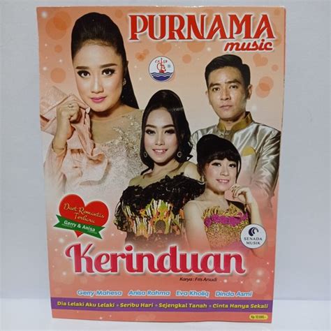 Jual Kaset Vcd Dvd Original Lagu Dangdut Purnama Music Kerindua Di