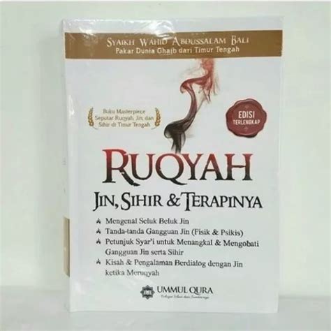 Jual Buku Bacaan Islam Kitab Ruqyah Pengobatan Jin Sihir