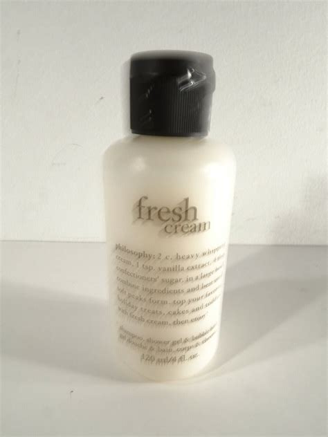 Philosophy Fresh Cream Shampoo Shower Gel Bubble Bath Fl Oz Ebay