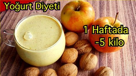 1 Haftada 5 Kilo Verdiren Yoğurt Diyeti Diyet Listesi İle Beraber YouTube