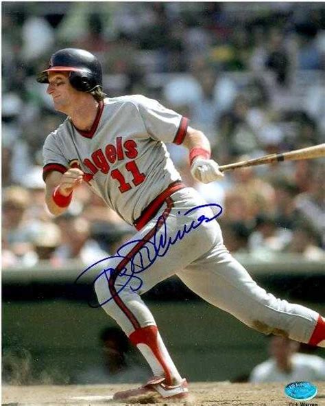 Doug Decinces Autographed 8x10 Photo California Angels