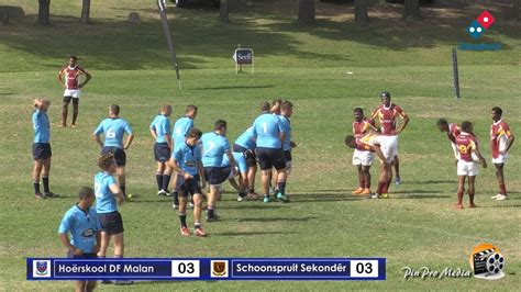 Df Malan 1st Xv Vs Schoonspruit 1st Xv Youtube