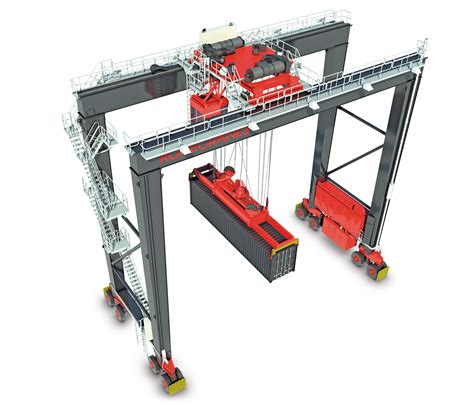 Rubber Tired Gantry Cranes RTG Gantry Cranes Konecranes