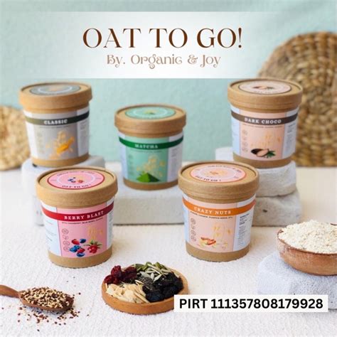 Jual Oat To Go Instant Oat In A Cup All Variant Instan Muesli Oat