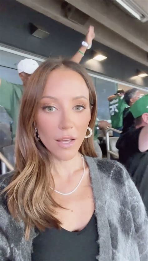 Kay Adams amazes fans in stunning new photo from Eagles home opener as she soaks up occasion ...