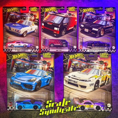 PUTIH Hot Wheels LB Super Silhouette Nissan Silvia S LBWK White Porsche Cayman GT Skyline
