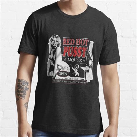 Red Hot Pussy Liquor T Shirt For Sale By LuckymanVintage Redbubble House Of 1000 Corpses T