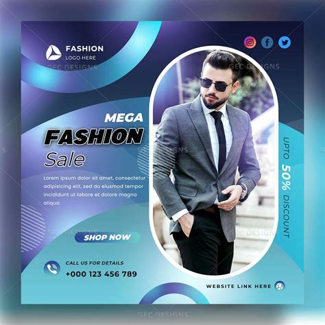 Instagram Poster Design Free Vector And Psd To Download Gec Designs