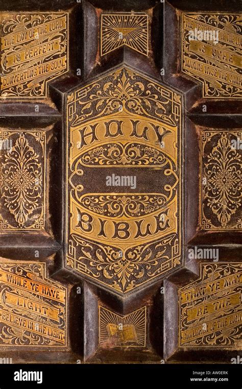 Old Bible Cover Hi Res Stock Photography And Images Alamy