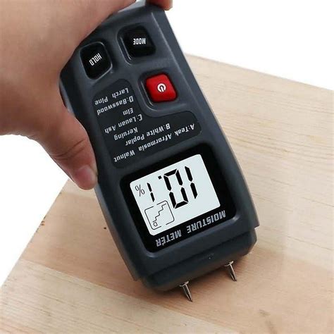 Damp Detector With Large Lcd Display Wood Humidity Tester