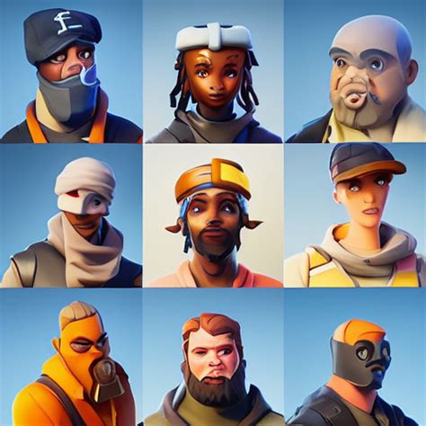 KREA AI - face icon stylized minimalist fortnite, loftis, co...