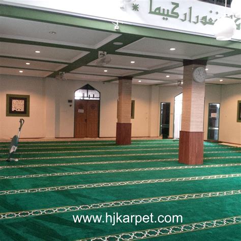 Pemasangan Karpet Masjid AL Hidayah Bandung HJKARPET