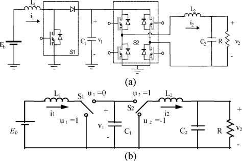 A Cascade Connection Of A Boost Converter With A Full Bridge Buck Download Scientific Diagram