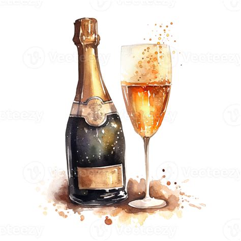 Champagne Bottle Popping Png