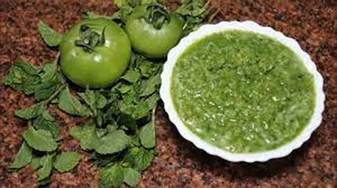 Green Tomato Chutney हरे टमाटर की चटनी की रेसिपी Green Tomato Recipes Indian Recipes Of