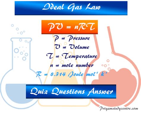 Ideal Gas Law Problems with Solutions - Online Questions Answers