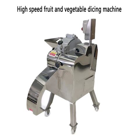 800kg H Commercial Fruit Vegetable Dicer Cutter High Speed Green Pepper