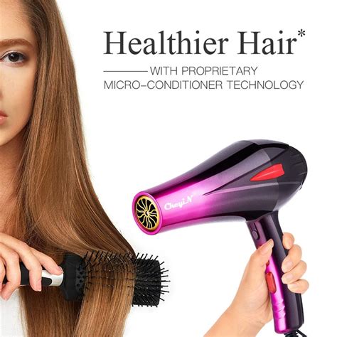Professional W Powerful Hair Dryer Fast Styling Blow Dryer Hot And Cold Adjustment Air Dryer