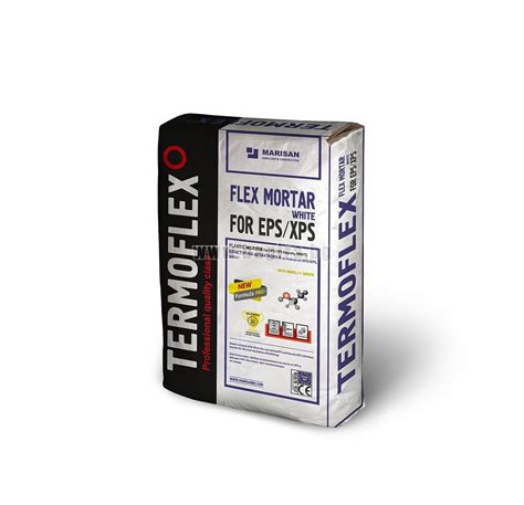 Бяла шпакловка за EPS и XPS ТЕРМОФЛЕКС® 25кг | Bagira