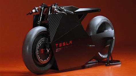 Qué te parece este prototipo de motocicleta de Tesla