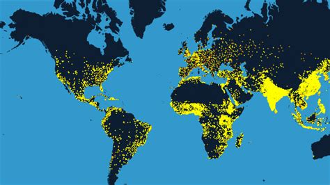 El mapa que muestra cómo se ha acelerado el crecimiento de la población