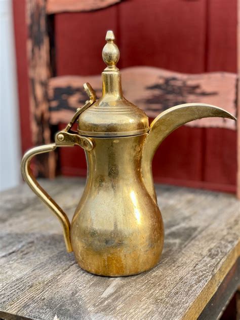 Traditional Arabic Coffee Pot Stainless Steel - Etsy