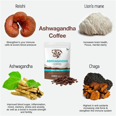 Tiger Ashwagandha Coffee Lokonature