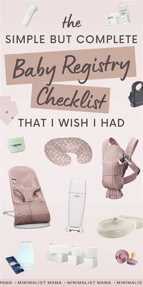 The Essential Baby Registry Checklist For New Moms 2022 Artofit