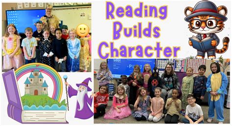 Reading Builds Character Dress Up As Your Favorite Book Character