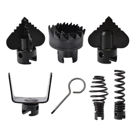 Pcs Mm Black Drain Cleaner Cutter Set High Quality Manganese Steel